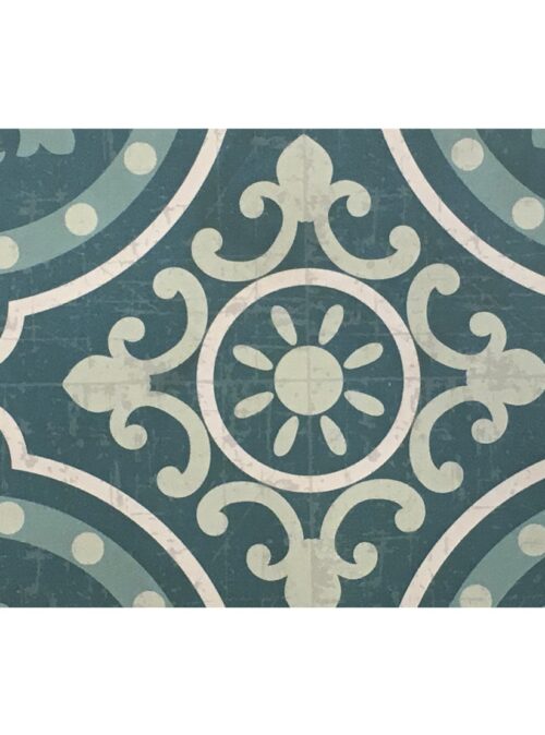 alfombra hidráulica azul