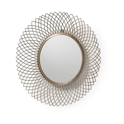 lujoso espejo en forma circular