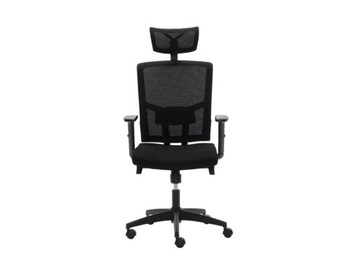 cómoda silla de oficina color negra