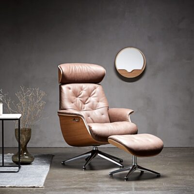 sillón volden color marrón