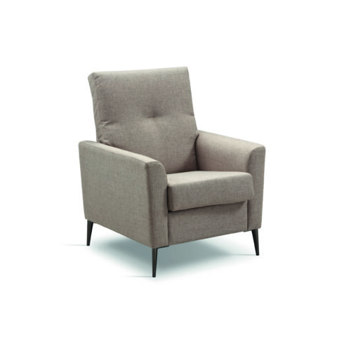 sillón de color gris